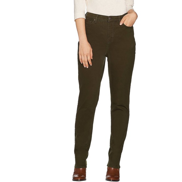 DENIM & CO Straight Slim Leg Jeans - Picture 7 of 7